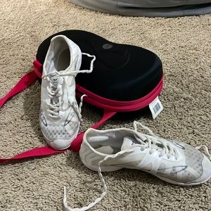 White Nfinity Vengeance’s (cheer shoes)